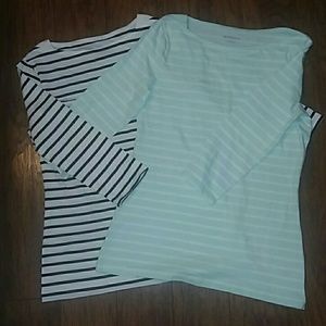 Set of Merona Long sleeve Tees